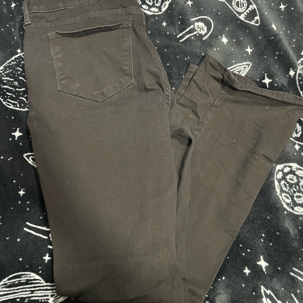 Flare black jeans